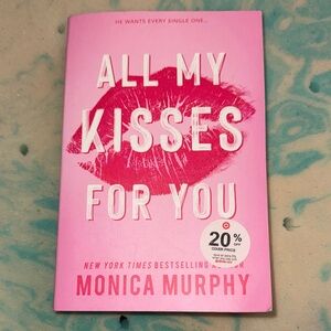 Pink 'All My Kisses For You' Book (soft cover)